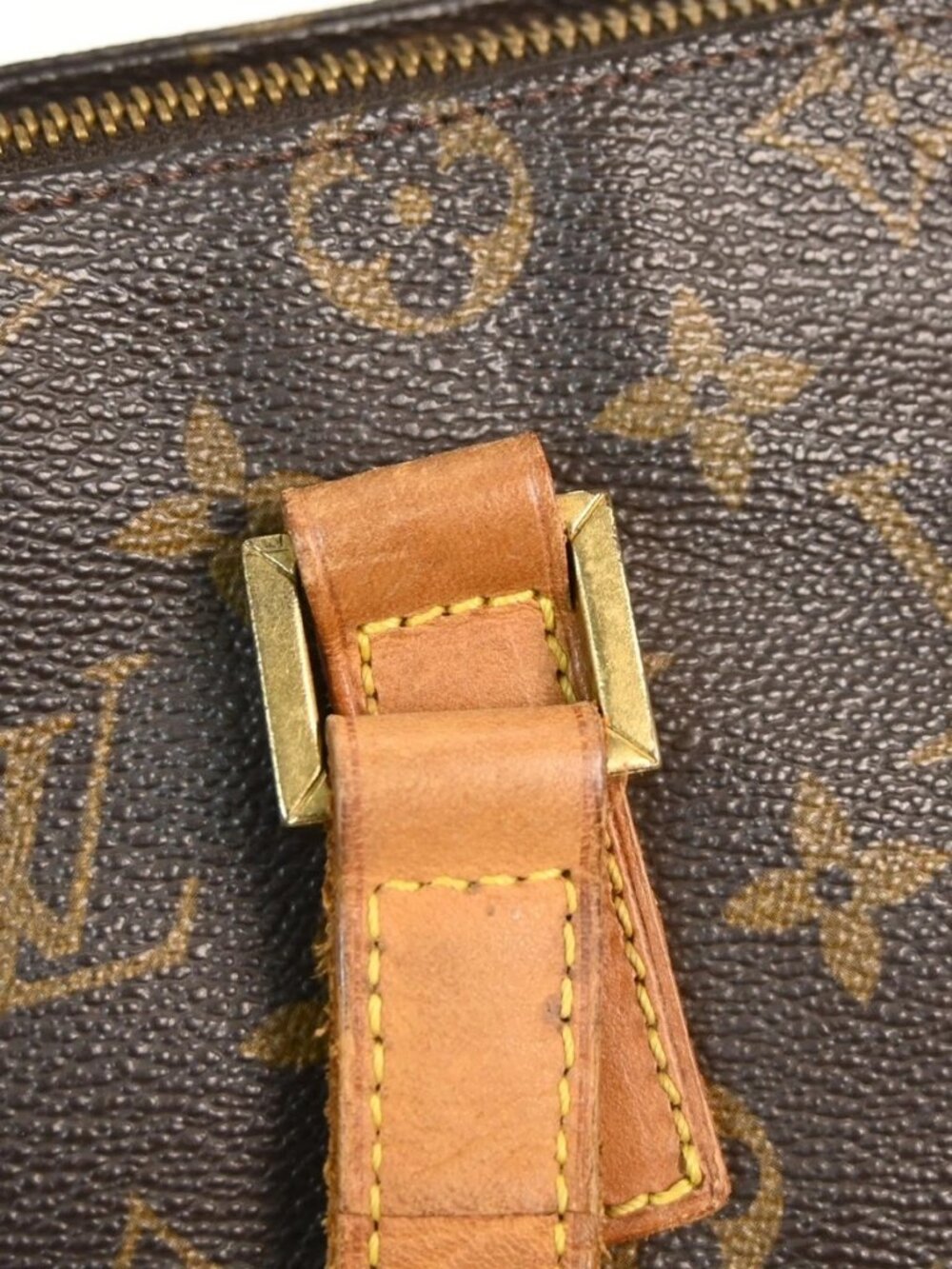 LOUIS VUITTON CABAS MEZZO HAND TOTE BAG MONOGRAM M51151 AR0999 RQ02069 - Picture 5 of 13